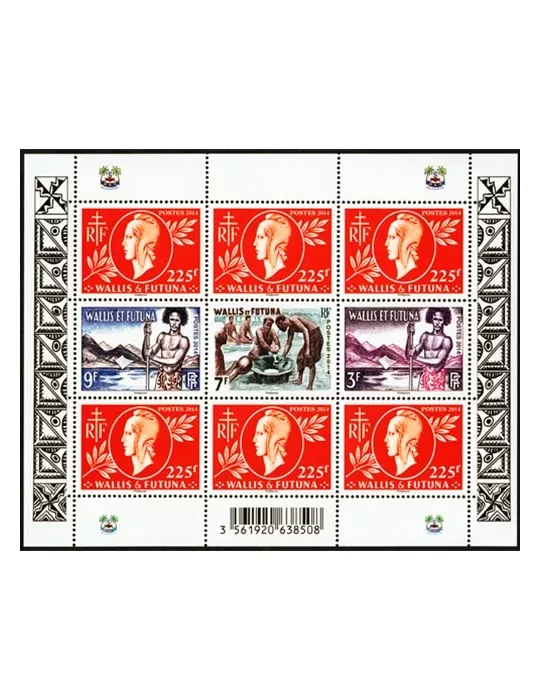 n° F828 - Timbre Wallis et Futuna Poste