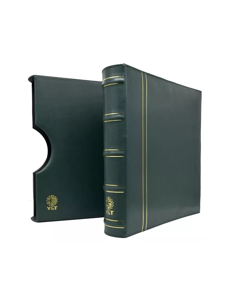 ALBUM FUTURA PRESTIGE (Album pour timbres à anneaux) : Etui + reliure