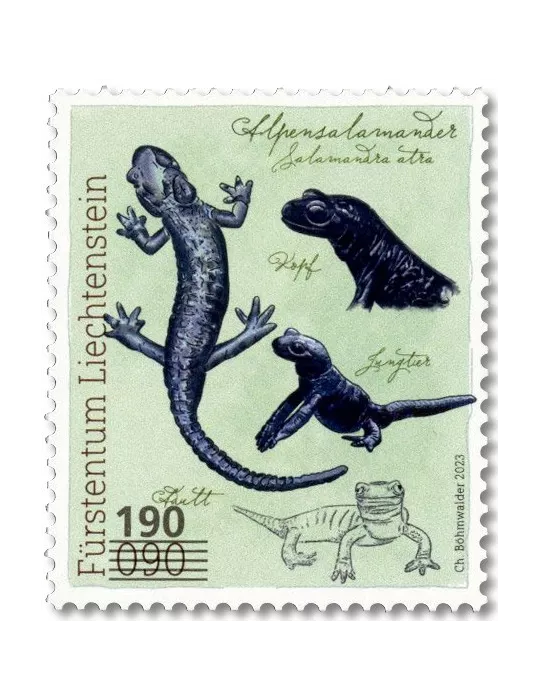 n° 2051D/2021D - Timbre LIECHTENSTEIN Poste
