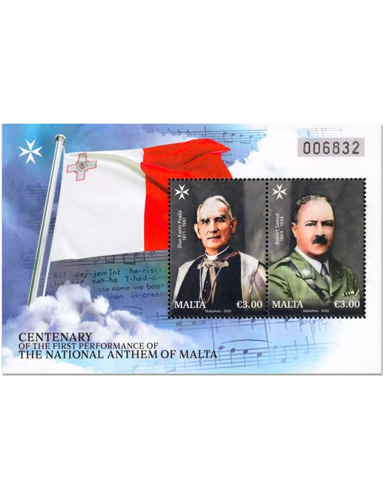 n° 94 - Timbre MALTE Blocs et feuillets