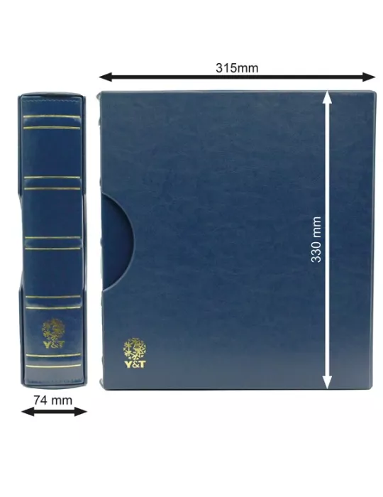 ALBUM FUTURA PRESTIGE (Album pour timbres à anneaux) : Etui + reliure