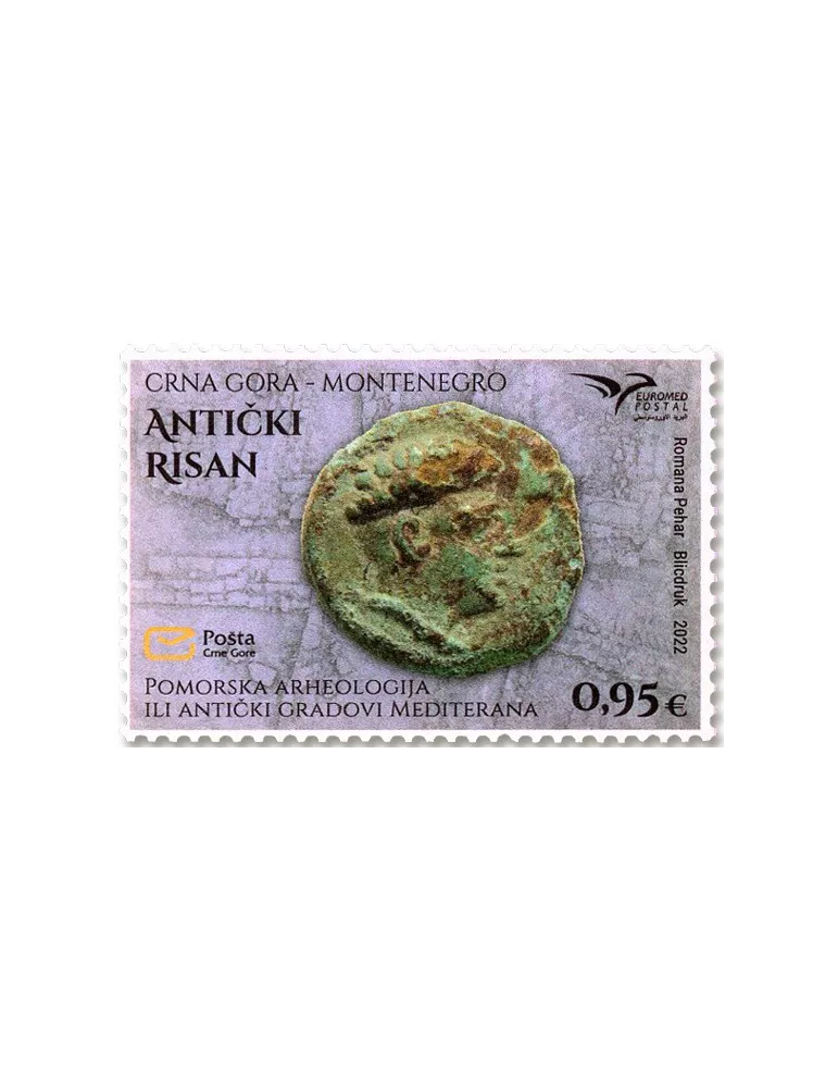 n° 482 - Timbre MONTENEGRO Poste