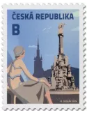 n° 1081 - Timbre TCHEQUE (République) Poste