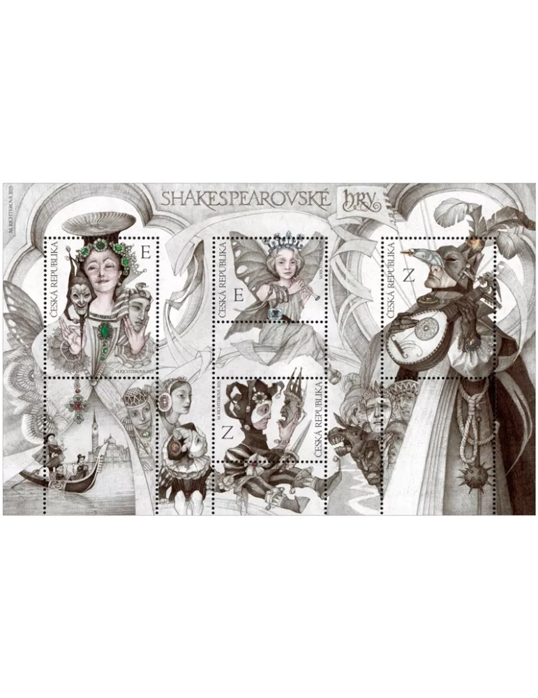 n° 100 - Timbre TCHEQUE (République) Blocs et feuillets