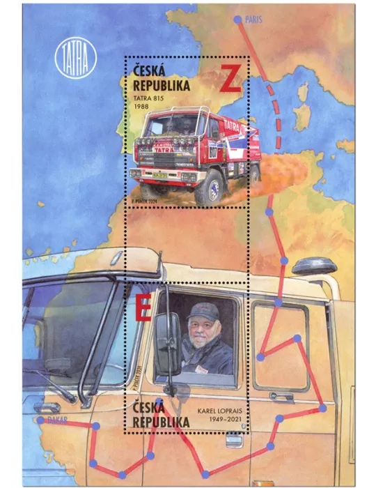 n° 104 - Timbre TCHEQUE (République) Blocs et feuillets