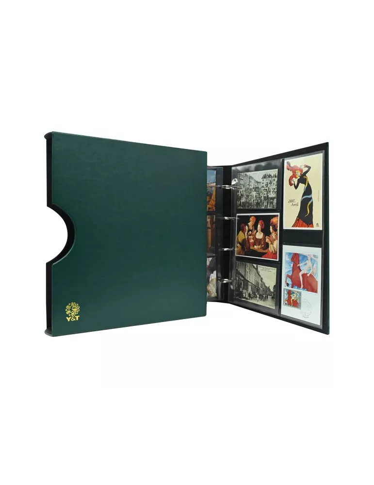 ALBUM CARTES POSTALES PREMIUM : Etui + reliure