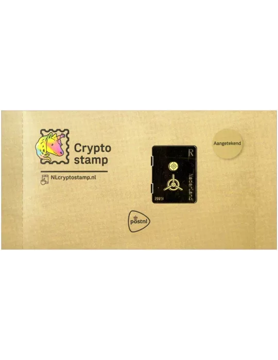 n° 3A - Timbre PAYS-BAS Timbres Crypto