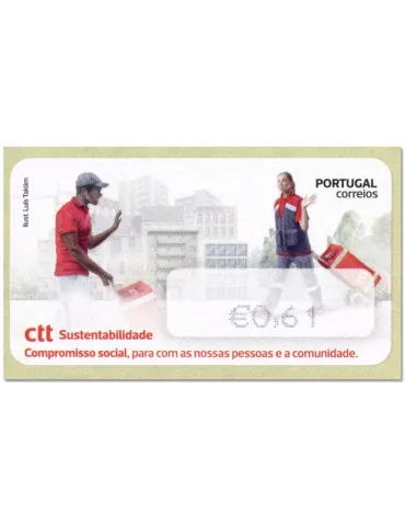 n° 258 - Timbre PORTUGAL Timbres de distributeurs