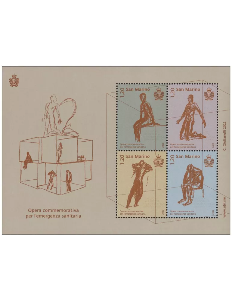 n° F2695 - Timbre SAINT-MARIN Poste