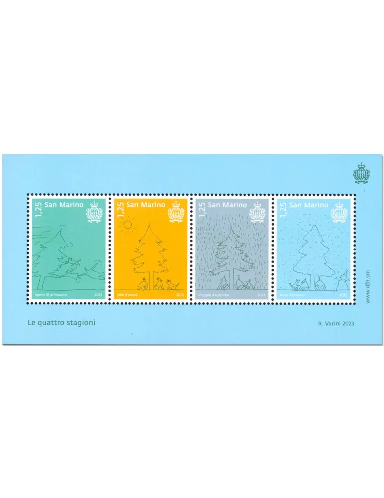 n° F2708 - Timbre SAINT-MARIN Poste