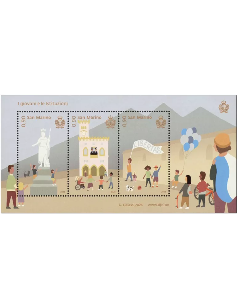 n° F2733 - Timbre SAINT-MARIN Poste