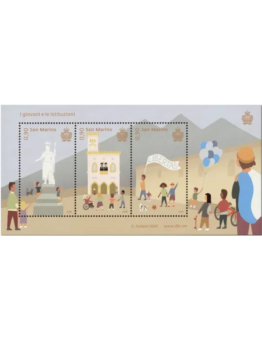 n° F2733 - Timbre SAINT-MARIN Poste