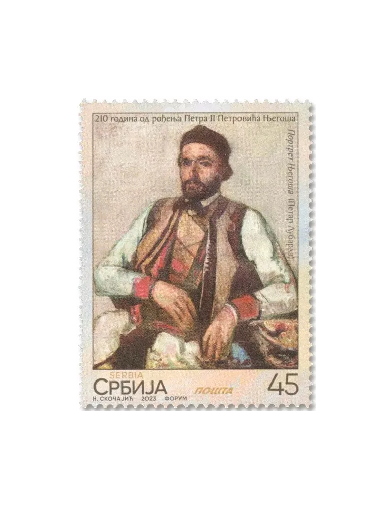 n° 1128 - Timbre SERBIE Poste