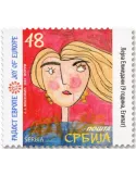 n° 1167 - Timbre SERBIE Poste