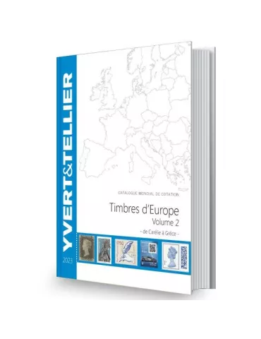 EUROPE Volume 2 - 2023 (Catalogue des timbres des pays d´Europe de C à G)