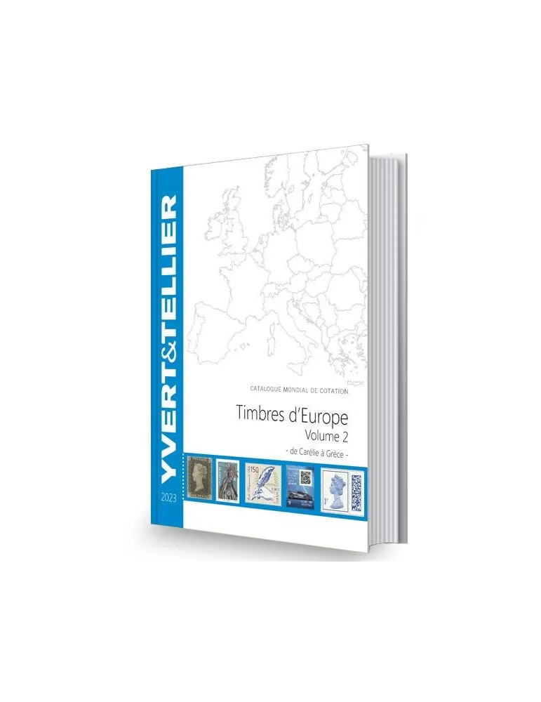 EUROPE Volume 2 - 2023 (Catalogue des timbres des pays d´Europe de C à G)