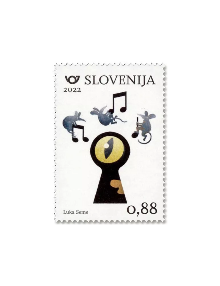 n° 1301 - Timbre SLOVENIE Poste