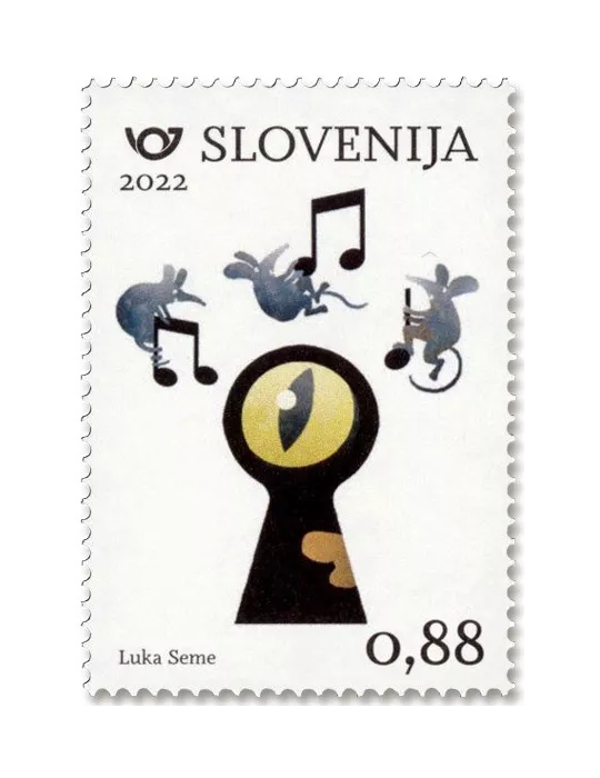 n° 1301 - Timbre SLOVENIE Poste