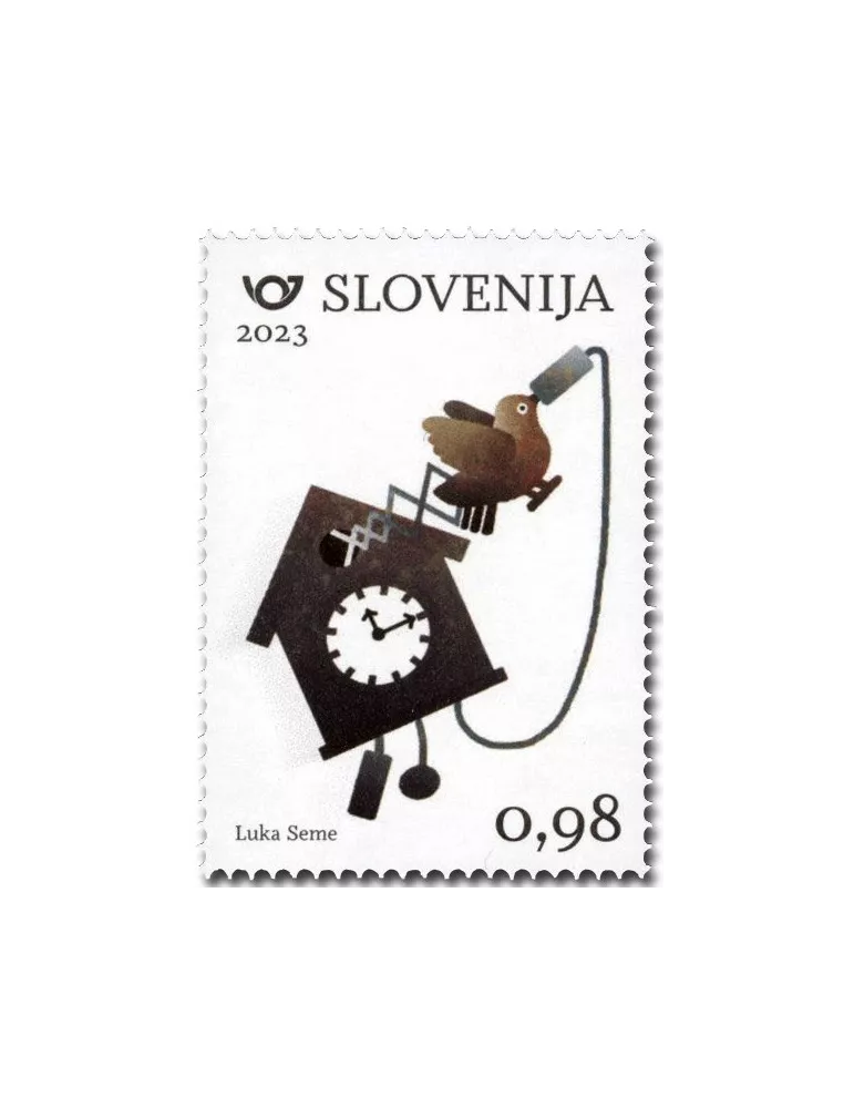 n° 1340 - Timbre SLOVENIE Poste