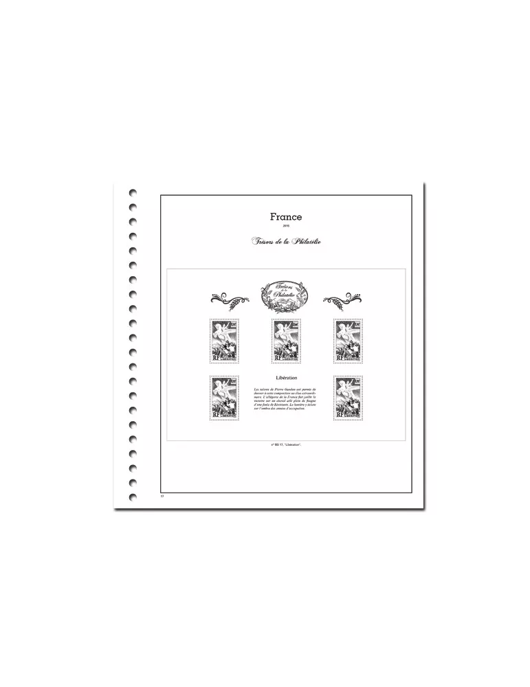 TRESORS DE LA PHILATELIE SC : 2015 (JEUX AVEC POCHETTES)