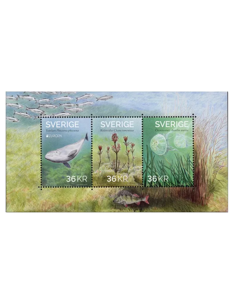 n° F3531 - Timbre SUEDE Poste