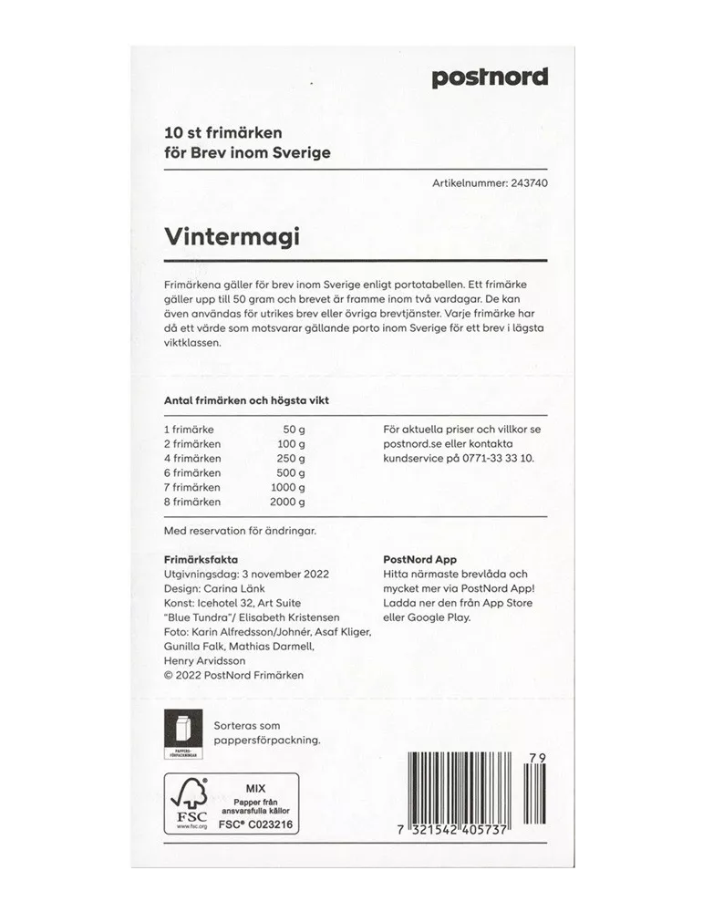 n° C3433 - Timbre SUEDE Carnets