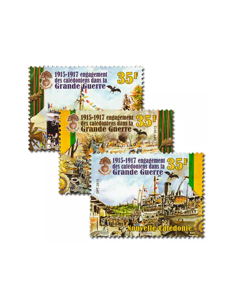 n° 1241/1243 - Timbre Nelle-Calédonie Poste