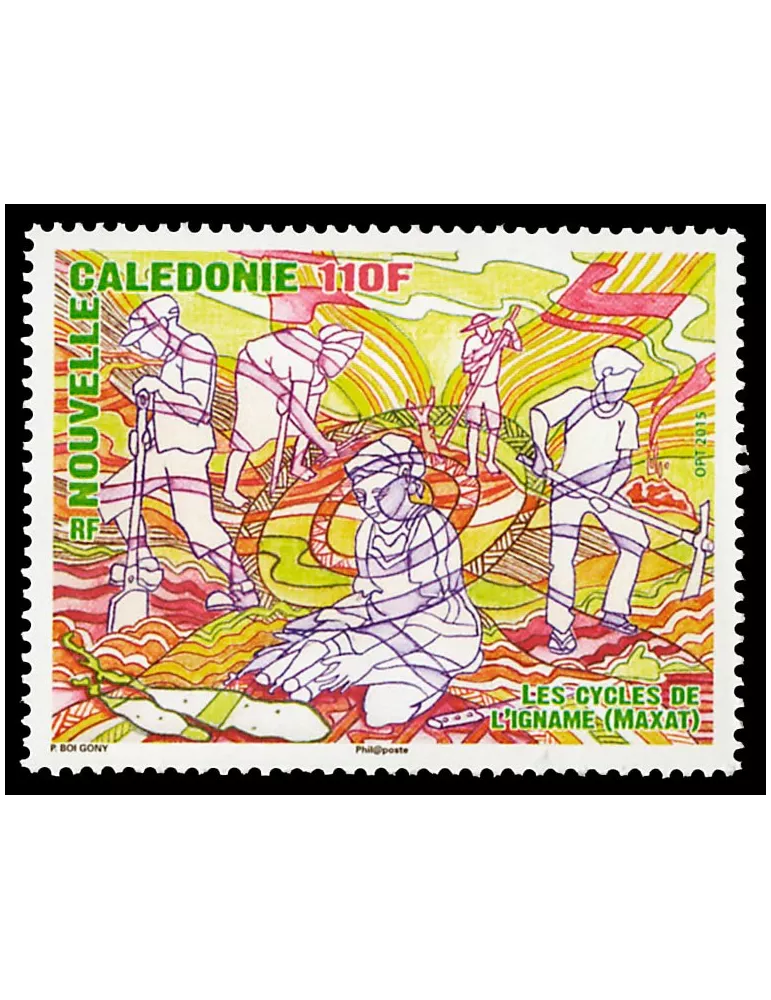 n° 1247 - Timbre Nelle-Calédonie Poste