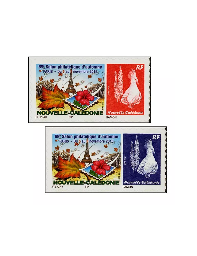 n° 1262/1263 - Timbre Nelle-Calédonie Poste