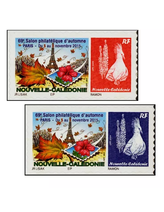 n° 1262/1263 - Timbre Nelle-Calédonie Poste