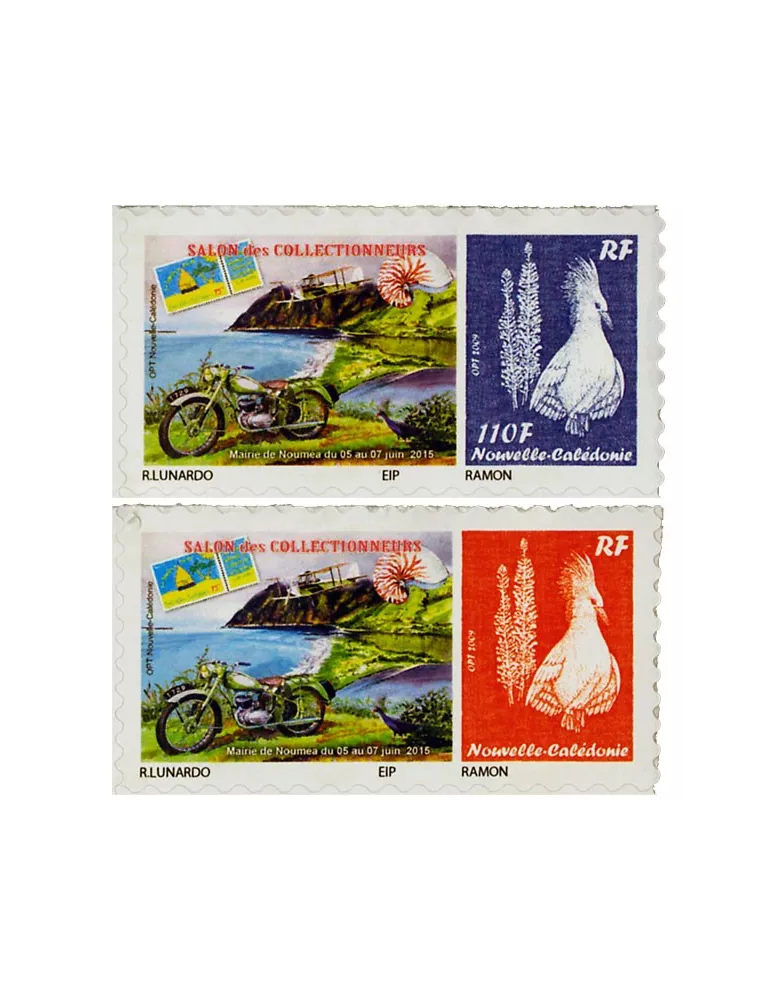 n° 1237A/1237B - Timbre Nelle-Calédonie Poste