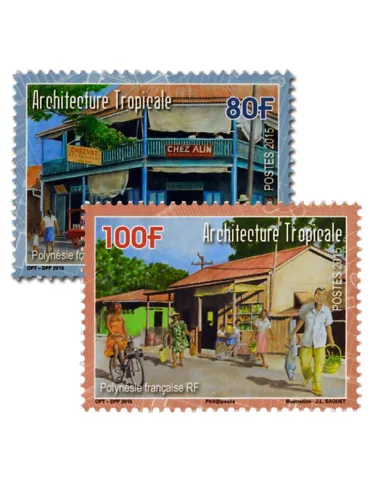 n° 1090/1091 - Timbre Polynésie Poste