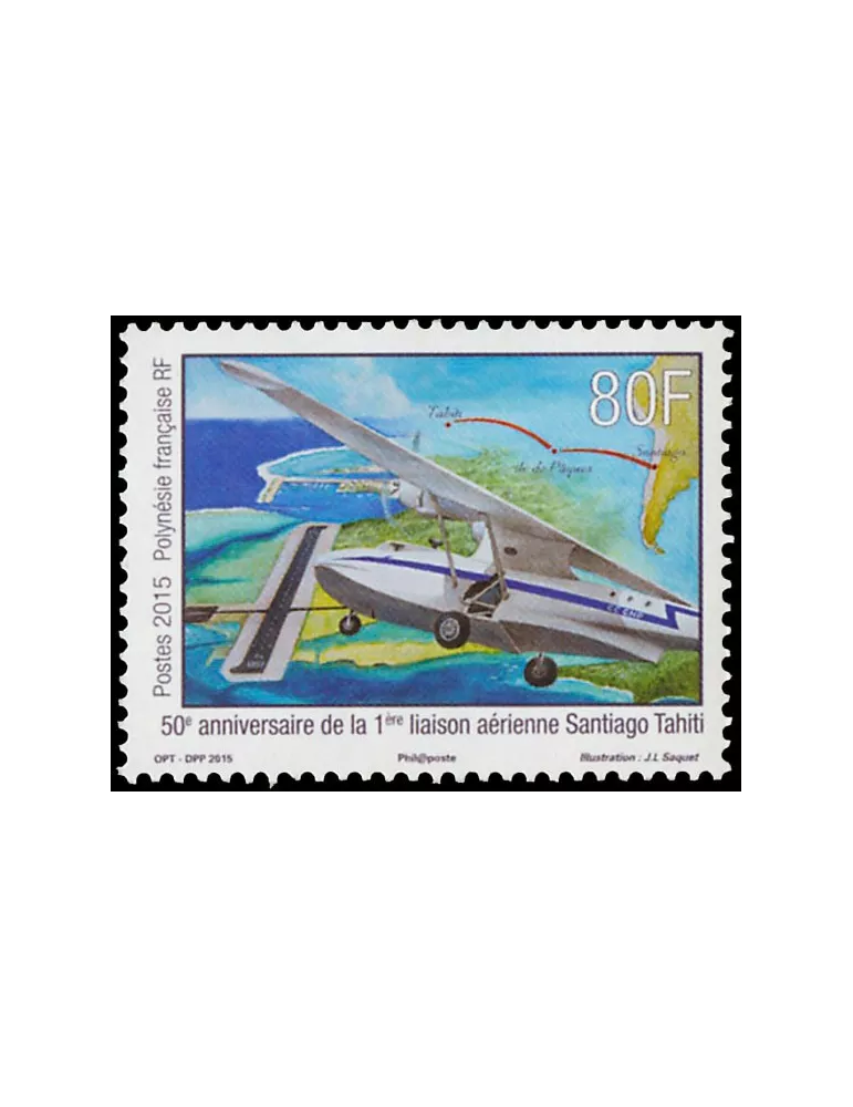 n° 1092 - Timbre Polynésie Poste