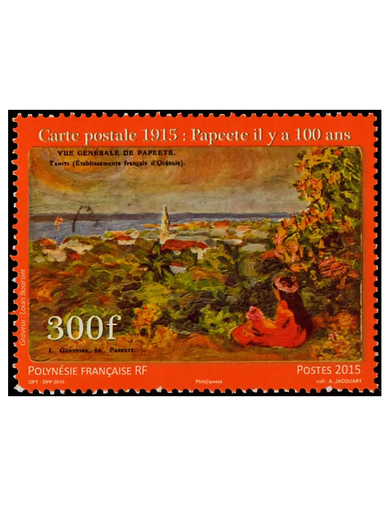 n° 1093 - Timbre Polynésie Poste
