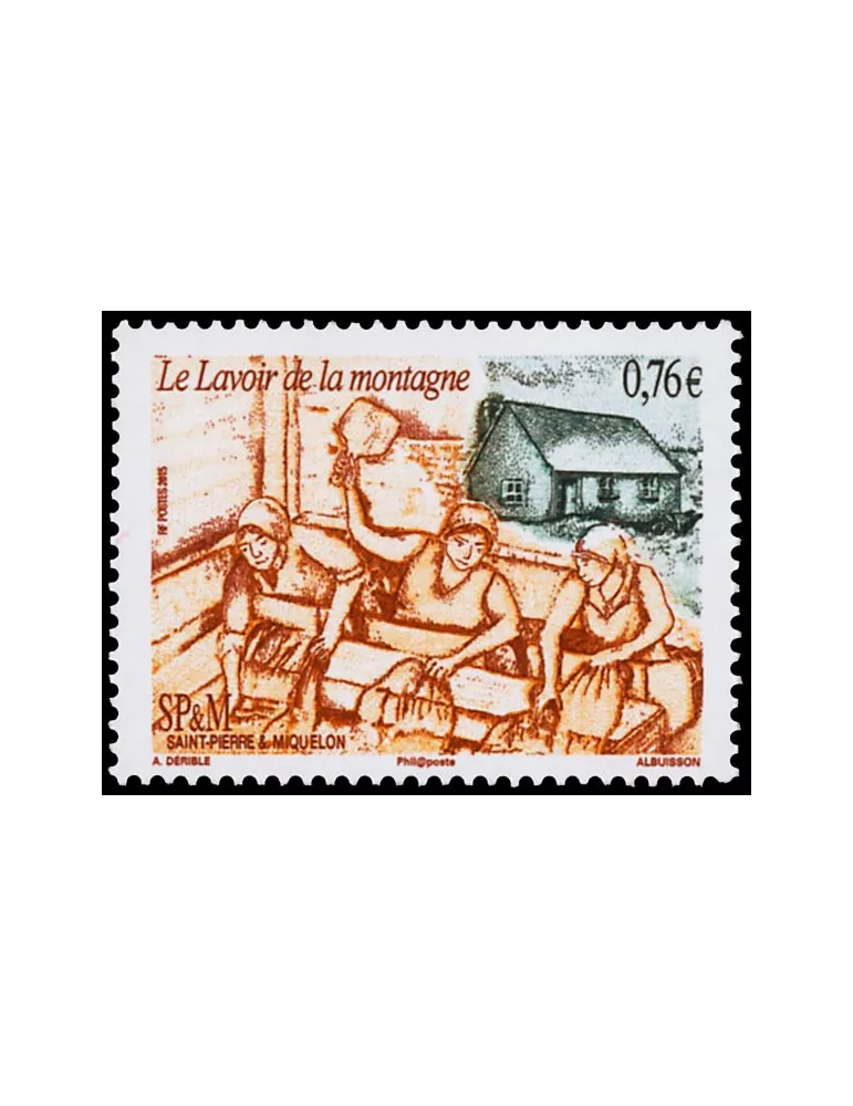 n° 1139 - Timbre Saint-Pierre et Miquelon Poste