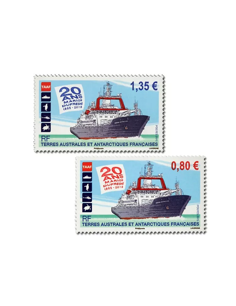 n° 751/752 - Timbre TAAF Poste