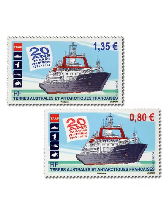 n° 751/752 - Timbre TAAF Poste