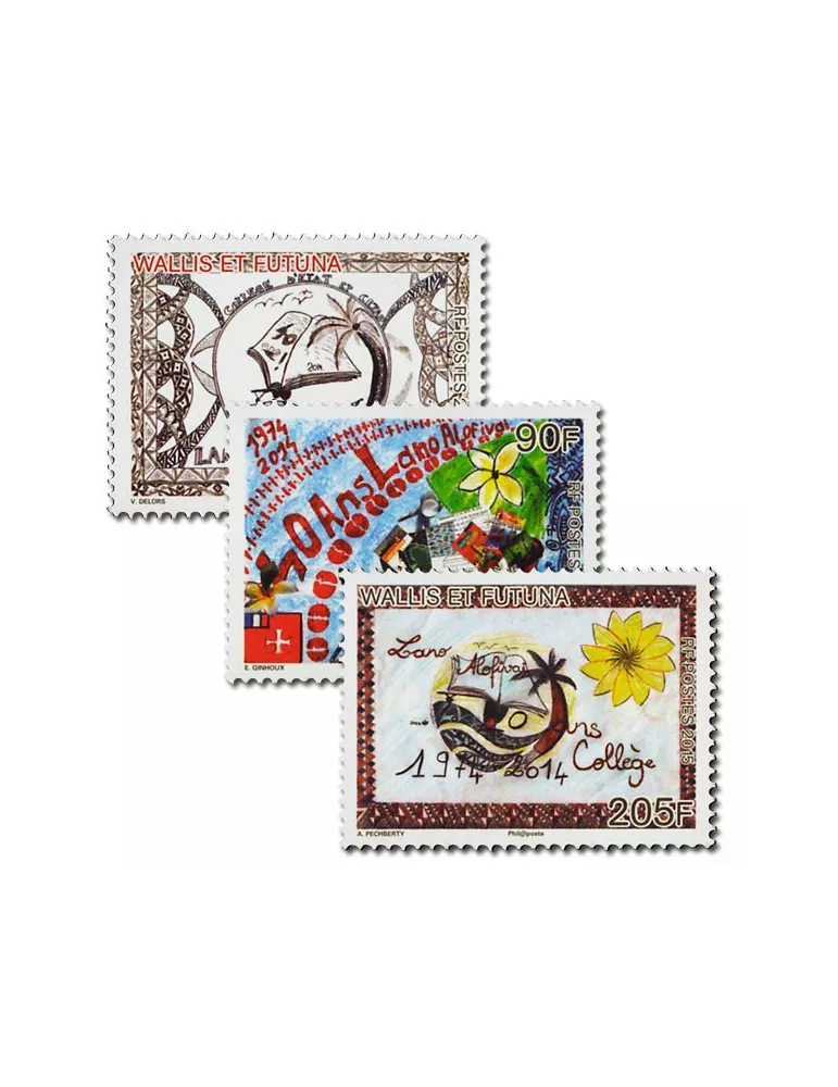 n° 842/844 - Timbre Wallis et Futuna Poste