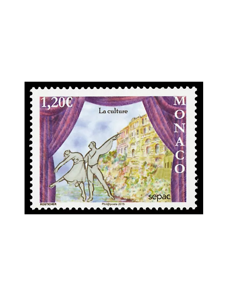 n° 2985 - Timbre Monaco Poste