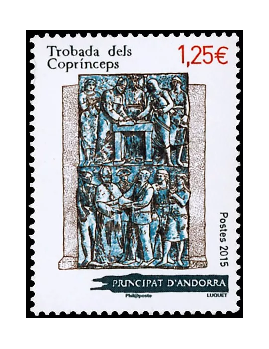 n° 768 - Timbre Andorre Poste