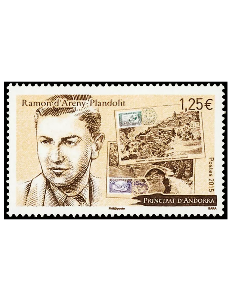 n° 775 - Timbre Andorre Poste