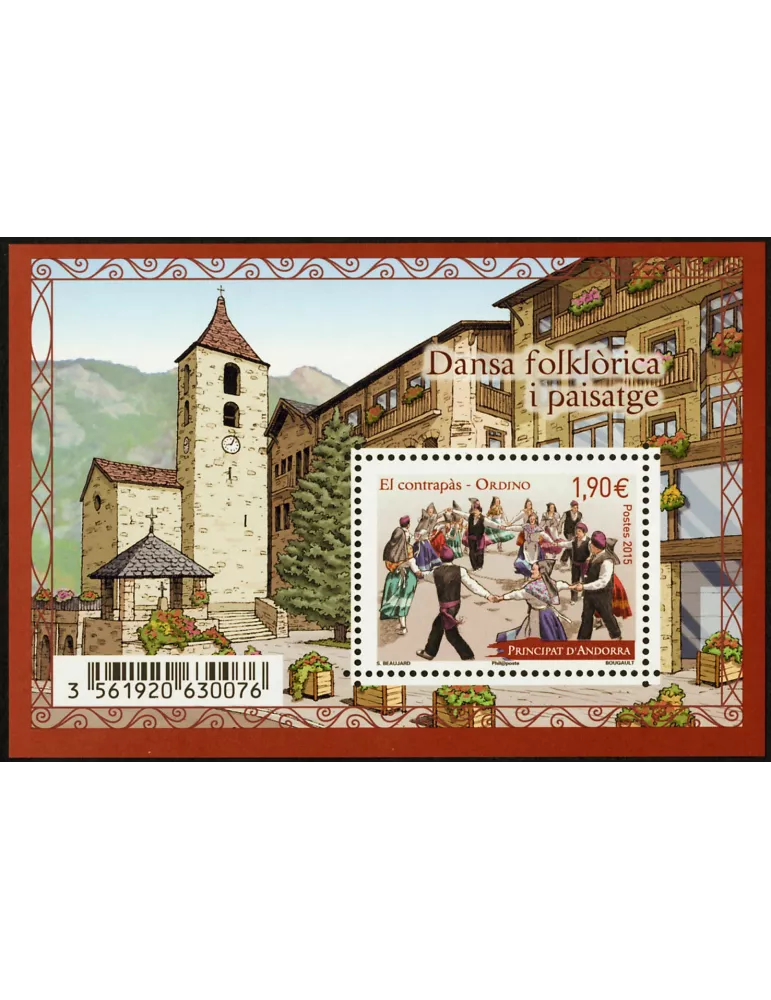 n° F771 - Timbre Andorre Poste