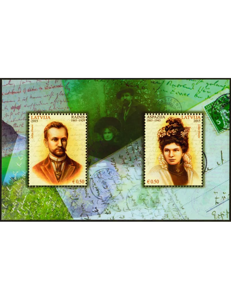 n° 35 - Timbre LETTONIE Blocs et feuillets