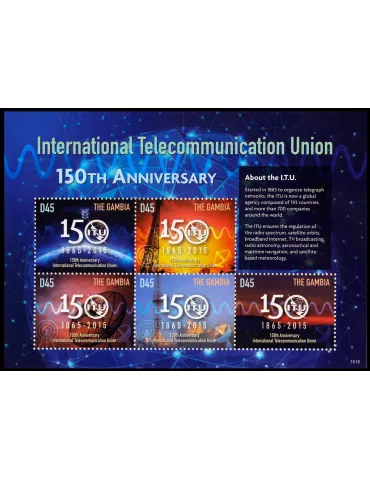 n° 5506 - Timbre GAMBIE Poste