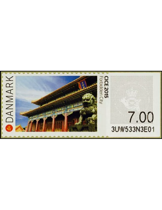 n° 106 - Timbre DANEMARK Timbres de distributeurs