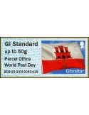 n° 7 - Timbre GIBRALTAR Timbres de distributeurs