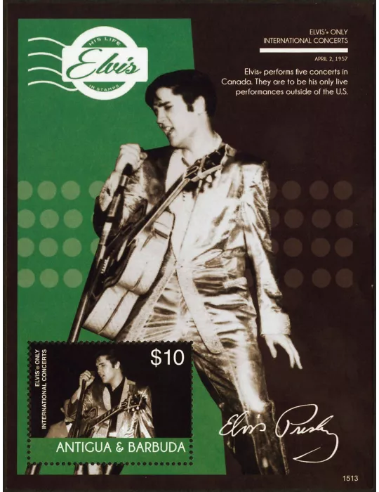 n° 720 - Timbre ANTIGUA Blocs et feuillets