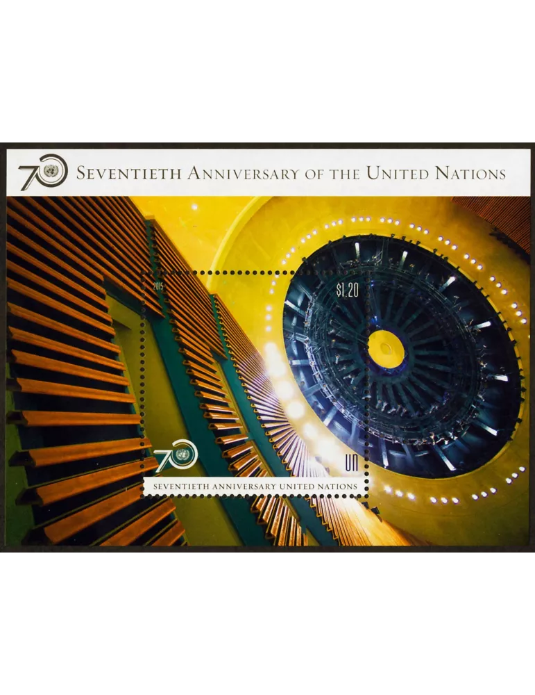 n° 33 - Timbre ONU NEW YORK Blocs et feuillets