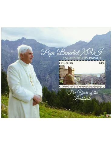 n° 156 - Timbre SAINT-CHRISTOPHE Blocs et feuillets