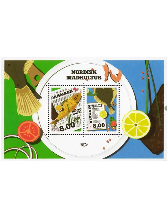 n° F1821 - Timbre DANEMARK Poste